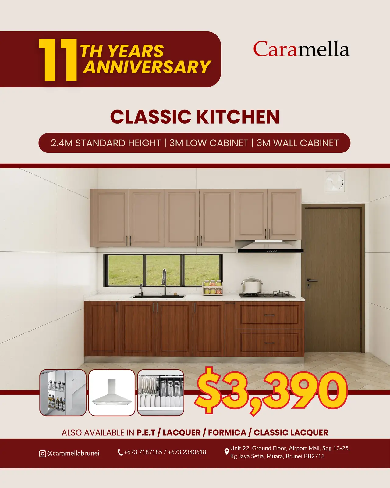 Formica Entryway Cabinet - $1,920